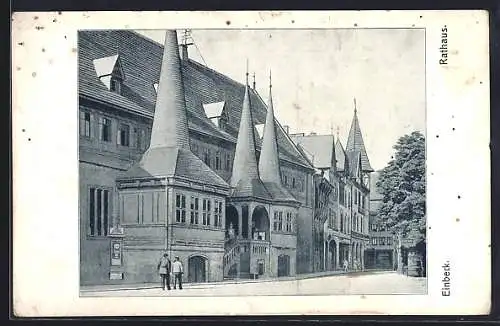 AK Einbeck, Blick auf das Rathaus