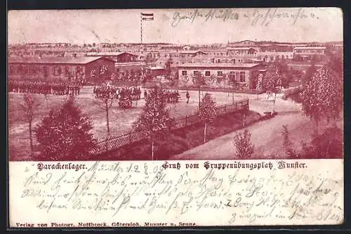 AK Munster, Barackenlager des Truppenübungsplatzes