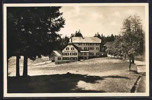 AK Oppenau / Schwarzwald, Gasthaus Kurhaus Zuflucht