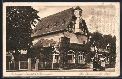AK Grunewald, Restaurant Hundekehle, Bes. Hermann Otto