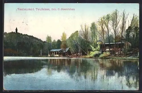 AK Berlin-Köpenick, Restaurant Teufelssee
