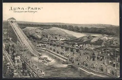AK Berlin-Halensee, Blick auf den Luna-Park