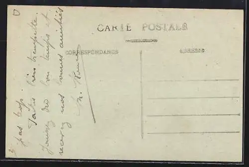 AK Preignac, Un coin du port