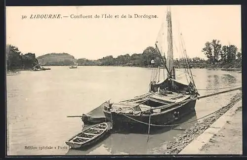 AK Libourne, Confluent de l`Isle et de la Dordogne