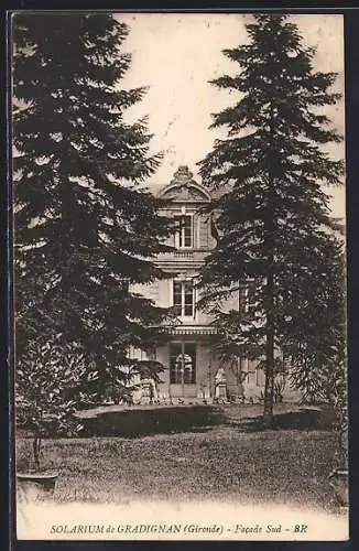 AK Gradignan, Solarium de Gradignan, Facade Sud