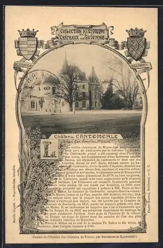 AK Macau, Château Cantemerle et ses jardins au printemps