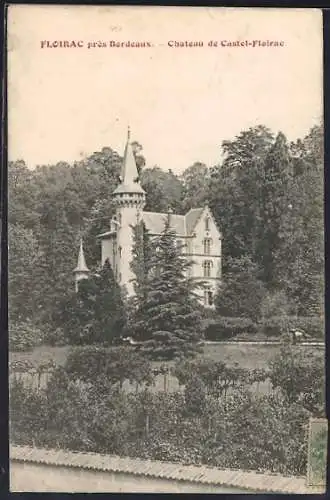 AK Floirac, Château de Castel-Floirac près de Bordeaux