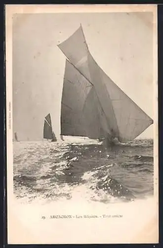 AK Arcachon, Les Régates, Vent arrière