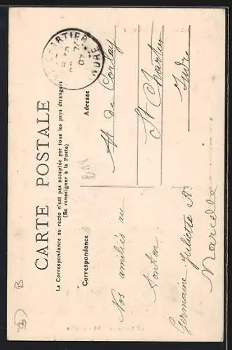 AK Le Verdon, L`Église et ses environs verdoyants