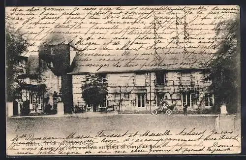 AK Le Teich, Château de Ruat, ancienne résidence du Captal de Buch