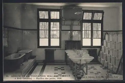 AK Arès, Aérium de la Fondation Wallerstein, Pavillon des petits, 1926