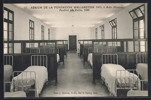 AK Arès, Aérium de la Fondation Wallerstein, Pavillon des Petits, 1926
