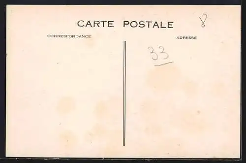 AK Arès, Réfectoire de l`Aérium de la Fondation Wallerstein avec fresques, 1913