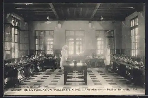 AK Arès, Aérium de la Fondation Wallerstein 1913, Pavillon des petits, 1926