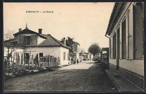 AK Arbanats, Le Bourg