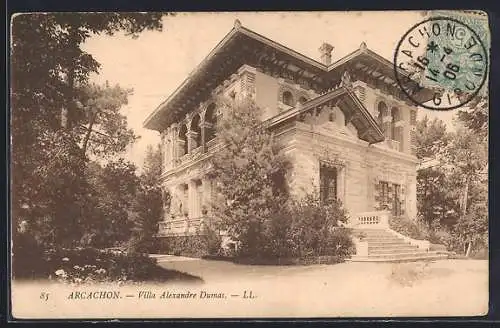 AK Arcachon, Villa Alexandre Dumas