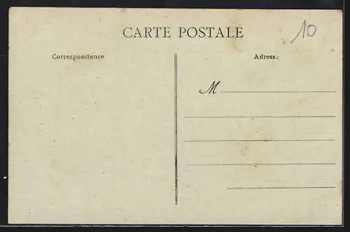 AK Béguey, Rue principale vue depuis la Place Pierre-Laffitte