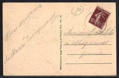 AK Le Porge, Patronage Ollér, Le Bourdilou, Vue générale