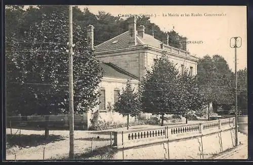 AK Cambes, la Mairie et les Écoles Communales