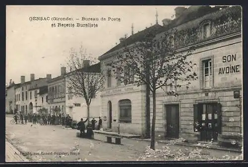 AK Gensac, Bureau de Poste et Recette Buraliste