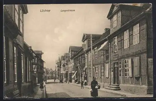 AK Lüchow / Dannenberg, Langestrasse