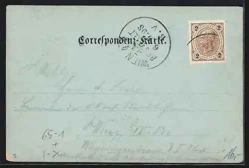 Mondschein-AK Tarvis, Partie am Bahnhof