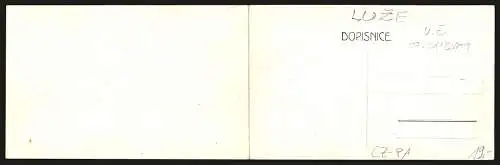 Klapp-AK Luze, Totalansicht vom Feld aus