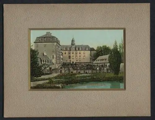 Fotografie PhM, Ansicht Bad Laasphe / Westfalen, Schloss Wittgenstein, Photochromie