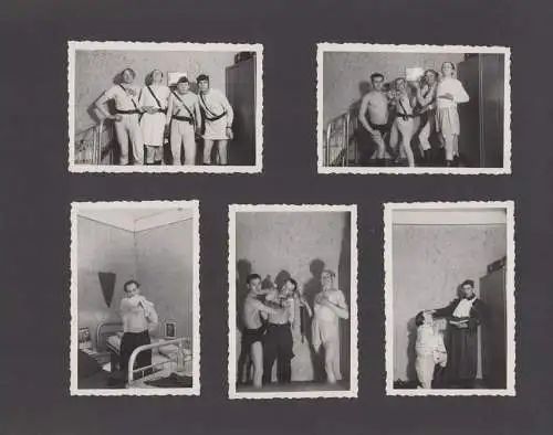 Fotoalbum mit 190 Fotografien KVP - NVA / DDR Alltag, Maurer, Altagsleben, Familie, Feier, Leben im Sozialismus