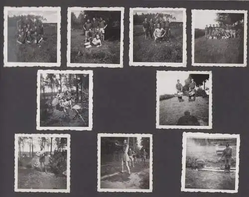 Fotoalbum mit 190 Fotografien KVP - NVA / DDR Alltag, Maurer, Altagsleben, Familie, Feier, Leben im Sozialismus