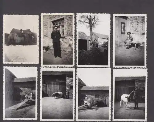 Fotoalbum mit 190 Fotografien KVP - NVA / DDR Alltag, Maurer, Altagsleben, Familie, Feier, Leben im Sozialismus
