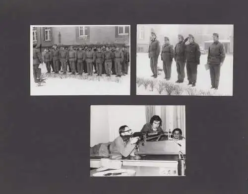 Fotoalbum mit 190 Fotografien KVP - NVA / DDR Alltag, Maurer, Altagsleben, Familie, Feier, Leben im Sozialismus