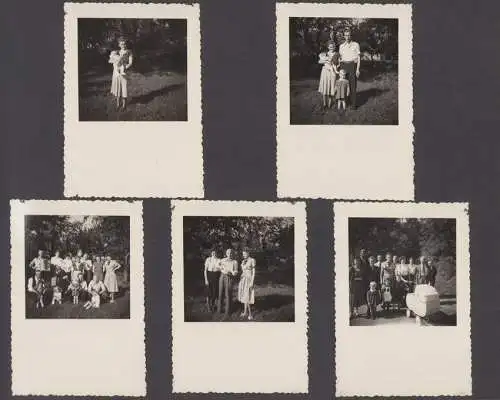 Fotoalbum mit 190 Fotografien KVP - NVA / DDR Alltag, Maurer, Altagsleben, Familie, Feier, Leben im Sozialismus