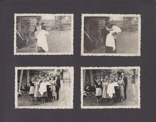 Fotoalbum mit 190 Fotografien KVP - NVA / DDR Alltag, Maurer, Altagsleben, Familie, Feier, Leben im Sozialismus