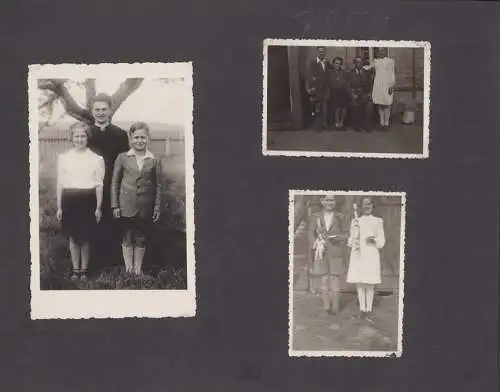Fotoalbum mit 190 Fotografien KVP - NVA / DDR Alltag, Maurer, Altagsleben, Familie, Feier, Leben im Sozialismus