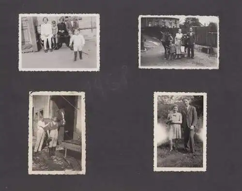 Fotoalbum mit 190 Fotografien KVP - NVA / DDR Alltag, Maurer, Altagsleben, Familie, Feier, Leben im Sozialismus