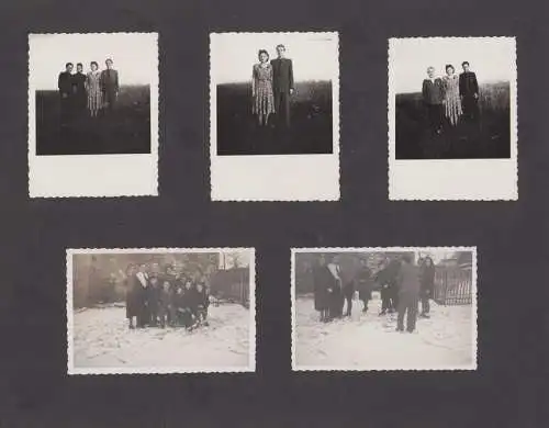 Fotoalbum mit 190 Fotografien KVP - NVA / DDR Alltag, Maurer, Altagsleben, Familie, Feier, Leben im Sozialismus