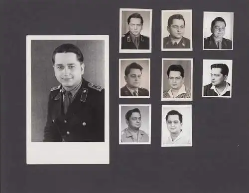 Fotoalbum mit 190 Fotografien KVP - NVA / DDR Alltag, Maurer, Altagsleben, Familie, Feier, Leben im Sozialismus