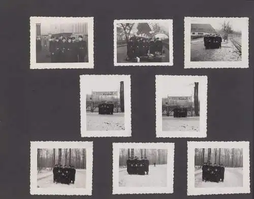 Fotoalbum mit 190 Fotografien KVP - NVA / DDR Alltag, Maurer, Altagsleben, Familie, Feier, Leben im Sozialismus