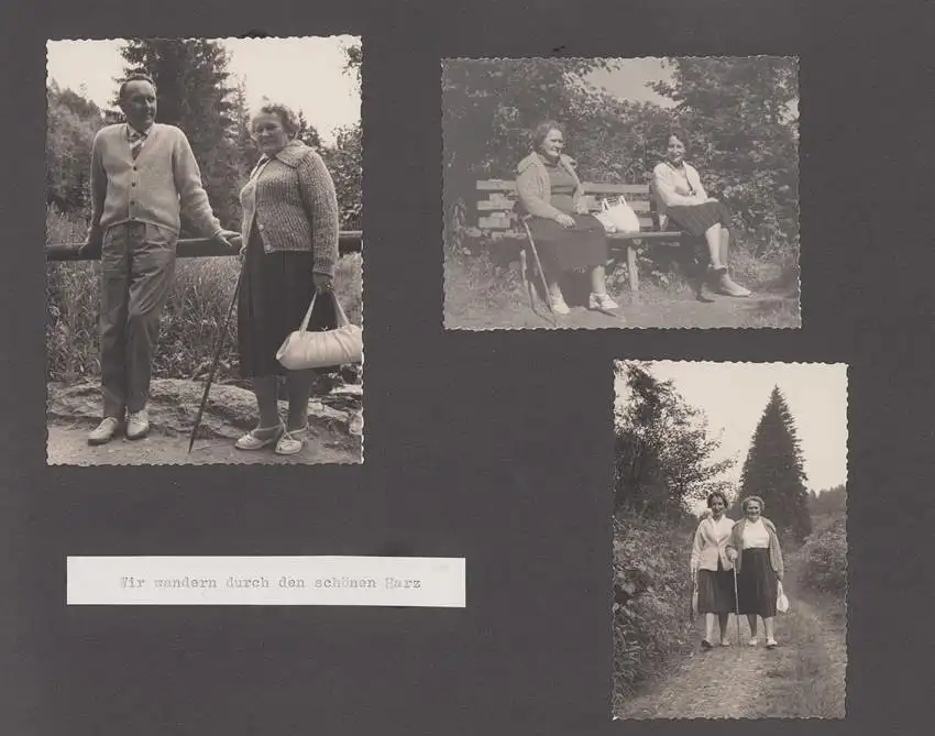 Fotoalbum mit 104 Fotografien, Auto Moskwitsch 402 Blauer Junge, DDR Bürger auf Reisen mit Auto, FKK, Fahrrad 12