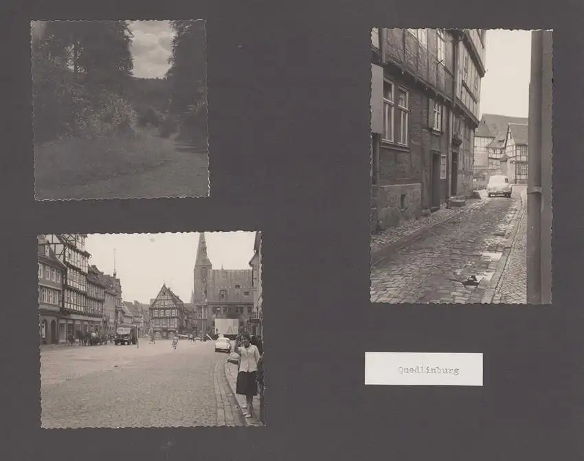 Fotoalbum mit 104 Fotografien, Auto Moskwitsch 402 Blauer Junge, DDR Bürger auf Reisen mit Auto, FKK, Fahrrad 13