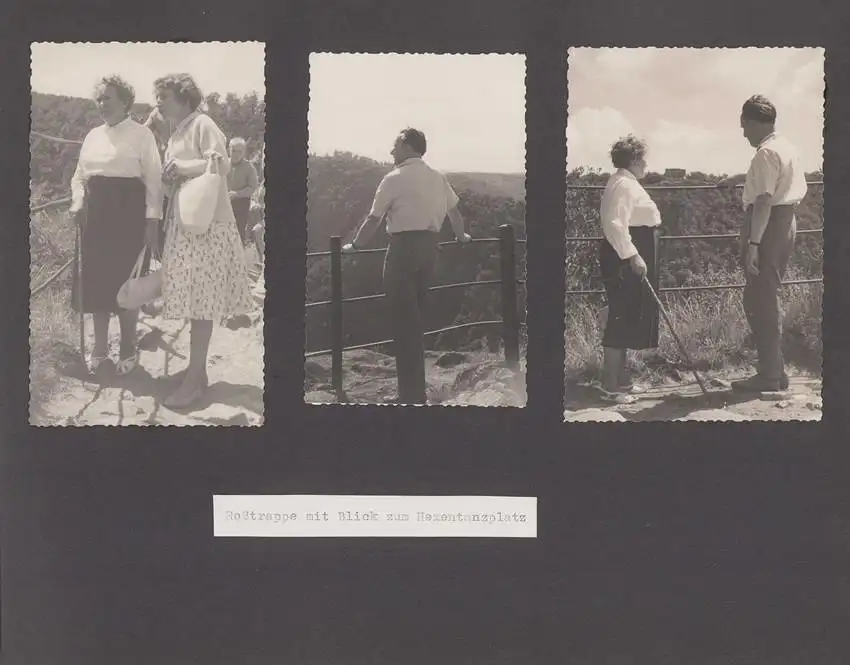 Fotoalbum mit 104 Fotografien, Auto Moskwitsch 402 Blauer Junge, DDR Bürger auf Reisen mit Auto, FKK, Fahrrad 14