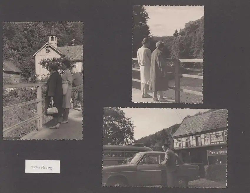 Fotoalbum mit 104 Fotografien, Auto Moskwitsch 402 Blauer Junge, DDR Bürger auf Reisen mit Auto, FKK, Fahrrad 16