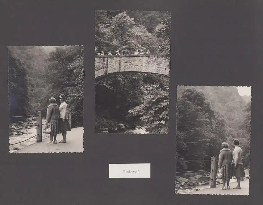 Fotoalbum mit 104 Fotografien, Auto Moskwitsch 402 Blauer Junge, DDR Bürger auf Reisen mit Auto, FKK, Fahrrad 19