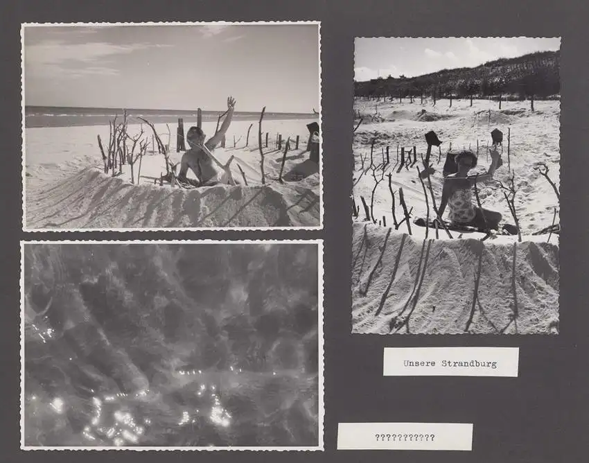 Fotoalbum mit 104 Fotografien, Auto Moskwitsch 402 Blauer Junge, DDR Bürger auf Reisen mit Auto, FKK, Fahrrad 29