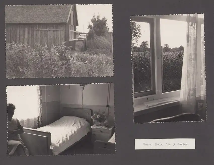 Fotoalbum mit 104 Fotografien, Auto Moskwitsch 402 Blauer Junge, DDR Bürger auf Reisen mit Auto, FKK, Fahrrad 31