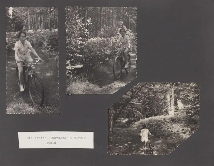 Fotoalbum mit 104 Fotografien, Auto Moskwitsch 402 Blauer Junge, DDR Bürger auf Reisen mit Auto, FKK, Fahrrad 32