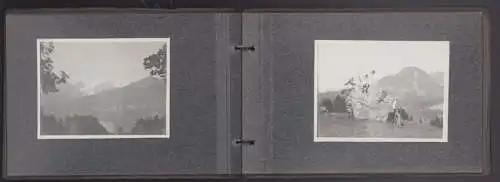 Fotoalbum mit 18 Fotografien, Ansicht Brünig, Bahnhof, Brünigpass, Alpenpanorama, Wanderung
