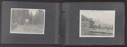Fotoalbum mit 18 Fotografien, Ansicht Brünig, Bahnhof, Brünigpass, Alpenpanorama, Wanderung