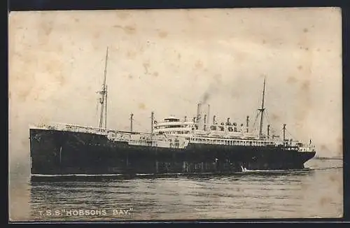 AK Passagierschiff TSS Hobsons Bay vor der Küste
